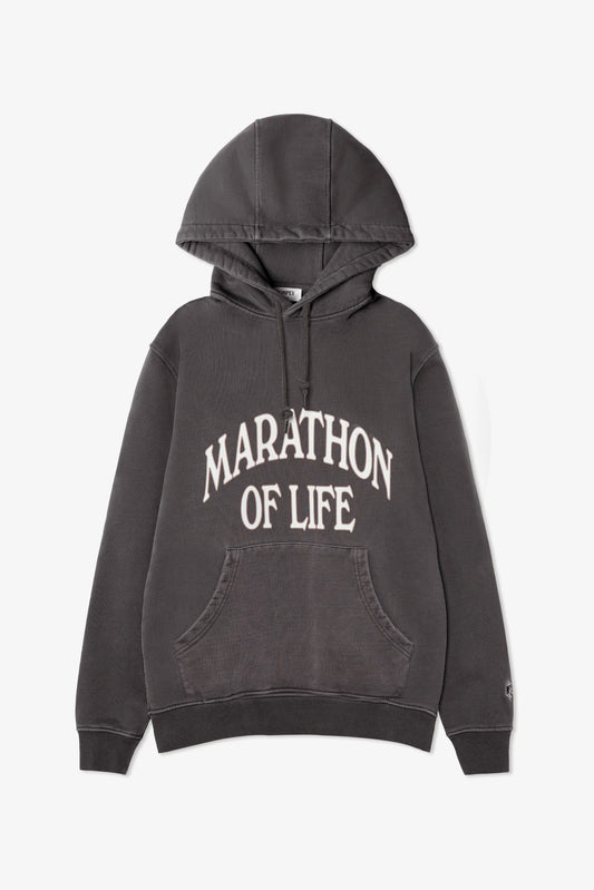 SUDADERA MARATHON OF LIFE GRIS