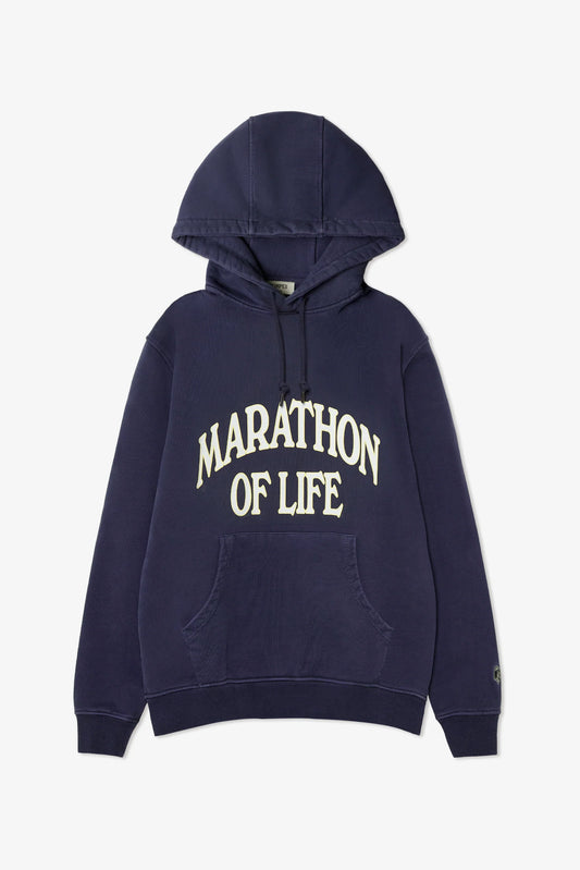 SUDADERA MARATHON OF LIFE AZUL